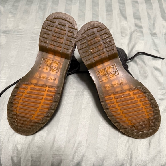 Dr. Martens Black Leather Boots - Picture 2 of 8